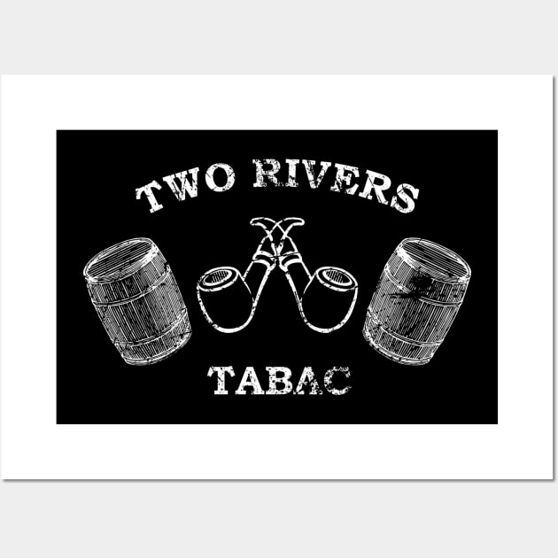 Two Rivers Tabac Distressed. Wall Art by charliecam96